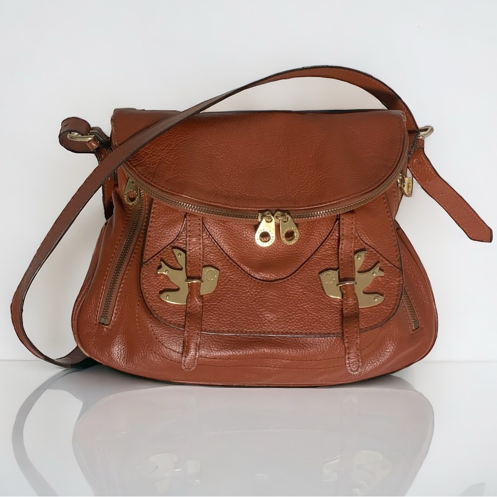 Marc by Marc Jacobs Petal to the Metal Sasha Shoulder Bag in Terracotta